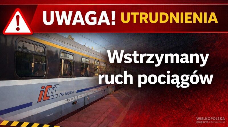 Awaria na kolei! Wstrzymano ruch pociągów, są opóźnienia Awaria na kolei! Wstrzymano ruch pociągów, są opóźnienia
