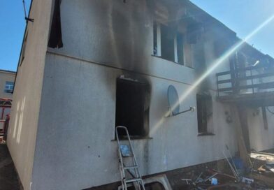Pożar budynku jednorodzinnego w Murowanej Goślinie
