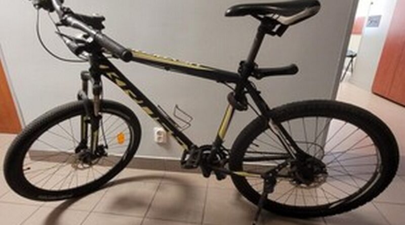 WOLSZTYN: Policjanci odzyskali skradziony rower, zanim zgłoszono jego kradzież