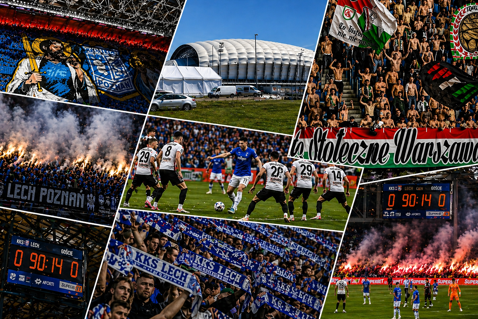 Nokaut w klasyku! Lech Poznań rozbił Legię Warszawa 4:0. Wypowiedzi trenerów i zawodników [ZDJĘCIA, FILM]