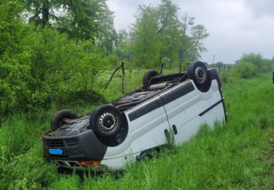 Wypadek drogowy w Szczytnikach Wypadek drogowy w Szczytnikach