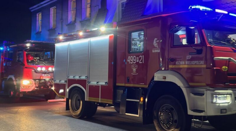 Groźne zdarzenie z tlenkiem węgla w Koźminie Wielkopolskim.
