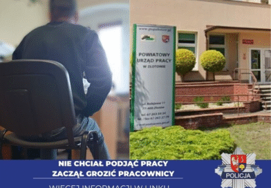 Znieważył i groził pracownicy Powiatowego Urzędu Pracy – sąd zdecyduje o jego dalszym losie