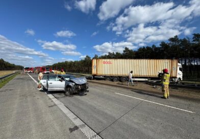 AKTUALIZACJA: Siedem osób poszkodowanych w poważnym wypadku na A2. Autostrada nadal zablokowana