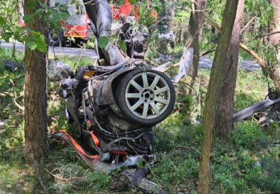 Tragiczny wypadek na DP 4581