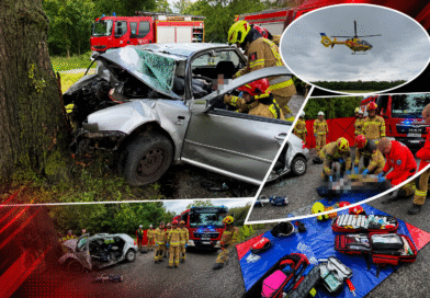 Tragiczny wypadek na DW 260. Jedna osoba poniosła śmierć Tragiczny wypadek na DW 260. Jedna osoba poniosła śmierć