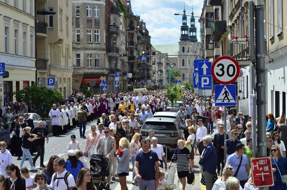 Nuncjusz Apostolski w Boże Ciało w Poznaniu