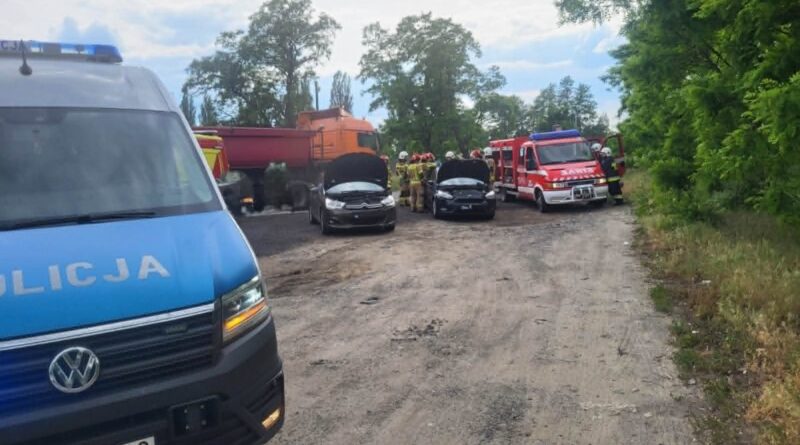Zderzenie na DW308 w Sątopach. Jedna osoba poszkodowana, na miejscu służby ratunkowe