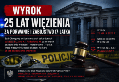 Wyrok 25 lat pozbawienia wolności za porwanie i brutalne zabójstwo Fabiana Zydora Wyrok 25 lat pozbawienia wolności za porwanie i brutalne zabójstwo Fabiana Zydora