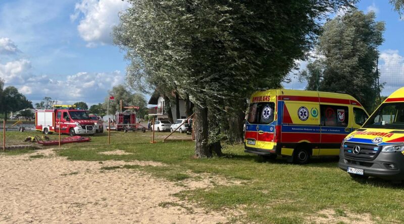O krok od tragedii na Jeziorze Zbąszyńskim O krok od tragedii na Jeziorze Zbąszyńskim