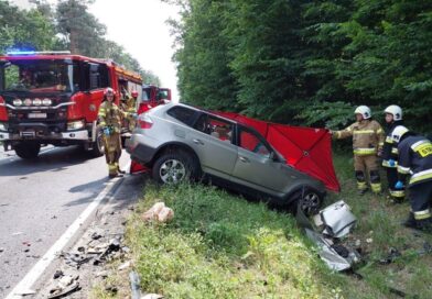 Śmiertelny wypadek na DK 11