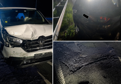 ZDERZENIE DWÓCH POJAZDÓW NA A2 ZDERZENIE DWÓCH POJAZDÓW NA A2