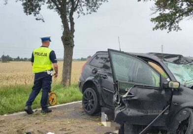 Tragiczny wypadek pod Wronkami. 18-letni kierowca zginął po uderzeniu w drzewo Tragiczny wypadek pod Wronkami. 18-letni kierowca zginął po uderzeniu w drzewo