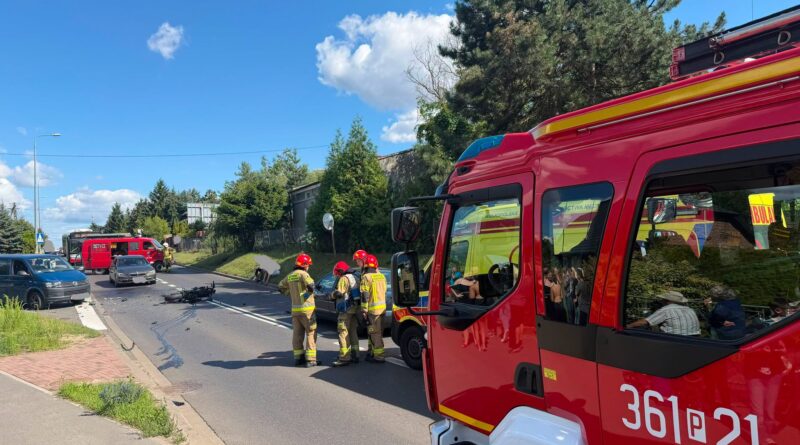 Tragiczny wypadek w Koninie. Nie żyje motocyklista Tragiczny wypadek w Koninie. Nie żyje motocyklista