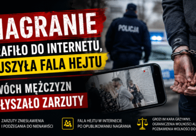 Nagranie trafiło do internetu, ruszyła fala hejtu. Dwóch mężczyzn usłyszało zarzuty Nagranie trafiło do internetu, ruszyła fala hejtu. Dwóch mężczyzn usłyszało zarzuty