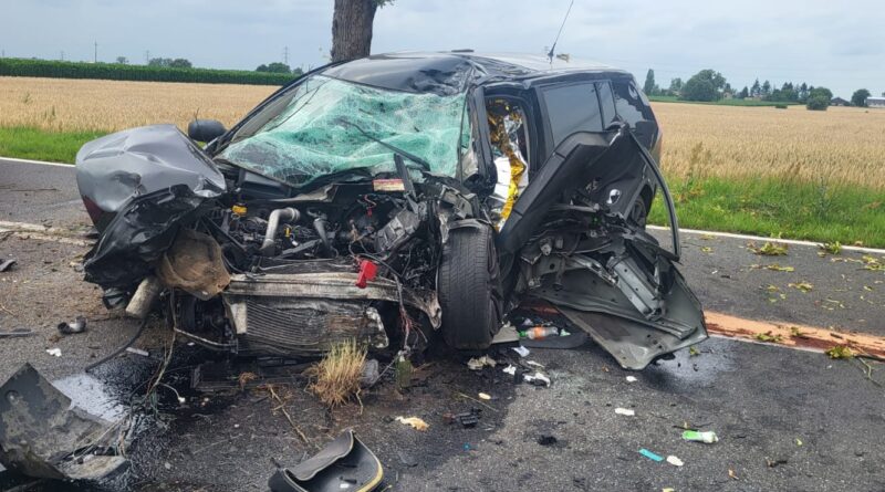 Tragiczny wypadek na trasie Wronki-Sieraków, nie żyje młody mężczyzna Tragiczny wypadek na trasie Wronki-Sieraków, nie żyje młody mężczyzna