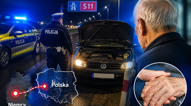 Szczęśliwy finał poszukiwań. Zabrakło mu paliwa na S11- Policjanci odkryli, że 84-letni kierujący z Niemiec jest osobą zaginioną i szuka go rodzina. Szczęśliwy finał poszukiwań. Zabrakło mu paliwa na S11- Policjanci odkryli, że 84-letni kierujący z Niemiec jest osobą zaginioną i szuka go rodzina.