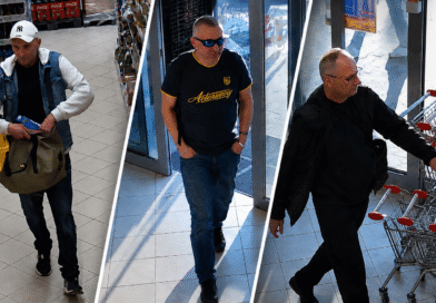 Policja ponownie publikuje wizerunki trzech mężczyzn. Chodzi o kradzieże w sklepach