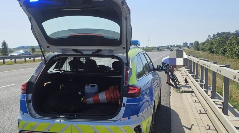 ROWEREM NA S5! 67-latek pomylił zjazd i przejechał ekspresówką 4,5 kilometra