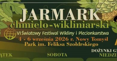 NOWY TOMYŚL: Jarmark Chmielo-Wikliniarski 2026. Organizatorzy przedstawili PROGRAM NOWY TOMYŚL: Jarmark Chmielo-Wikliniarski 2026. Organizatorzy przedstawili PROGRAM