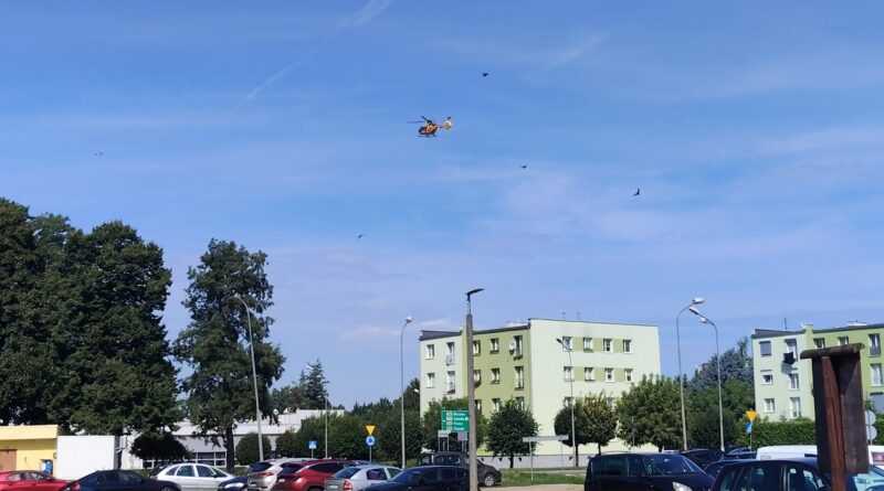 Wypadek na terenie jednego z nowotomyskich przedsiębiorstw! Na miejscu śmigłowiec LPR Wypadek na terenie jednego z nowotomyskich przedsiębiorstw! Na miejscu śmigłowiec LPR