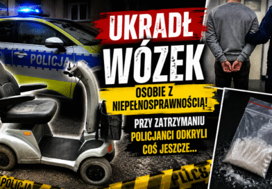 Ukradł wózek osobie z niepełnosprawnością i wystawił go na sprzedaż. Przy zatrzymaniu policjanci odkryli coś jeszcze Ukradł wózek osobie z niepełnosprawnością i wystawił go na sprzedaż. Przy zatrzymaniu policjanci odkryli coś jeszcze
