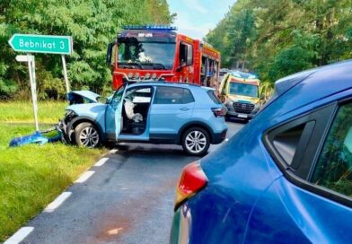Groźny wypadek na DW178! W jednym z aut kobieta w zaawansowanej ciąży