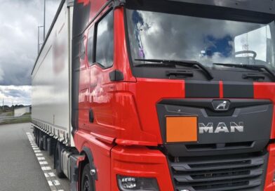Niewłaściwie zabezpieczony transport ADR zatrzymany na autostradzie A2 Niewłaściwie zabezpieczony transport ADR zatrzymany na autostradzie A2