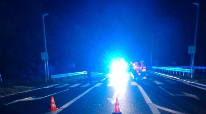 Tragiczny wypadek na DK25. Nie żyje pieszy. Droga była częściowo zablokowana [AKTUALIZACJA]