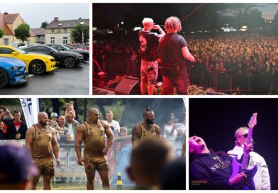 NOWY TOMYŚL: Co to była za sobota! Skolim przyleciał śmigłowcem, strongmani pokazali moc, a Blacha 2115 przejął scenę [ZDJĘCIA, FILM]