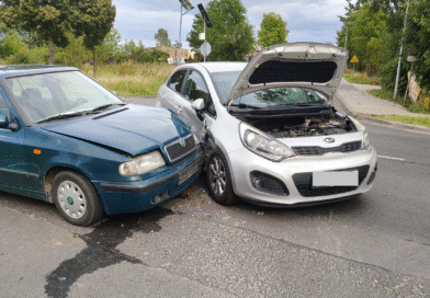 Zderzenie pojazdów w Pólku, jedna osoba poszkodowana Zderzenie pojazdów w Pólku, jedna osoba poszkodowana