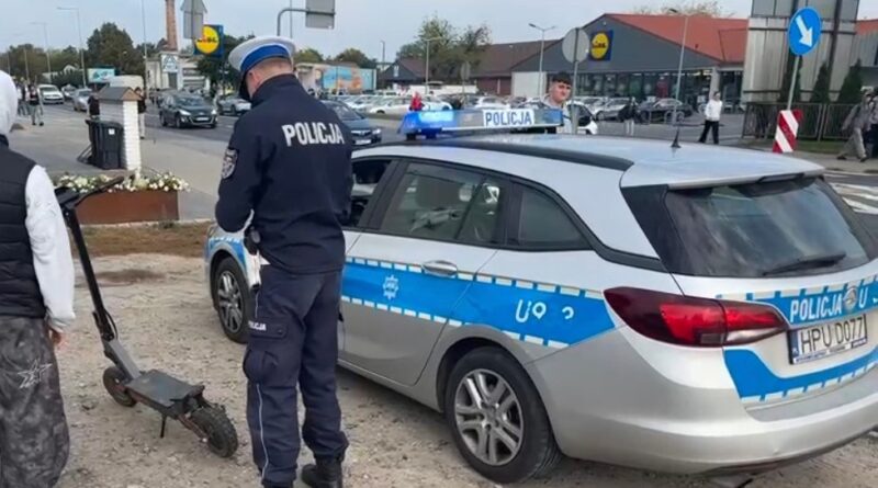 Działania kontrolne „hulajnoga” Działania kontrolne „hulajnoga”