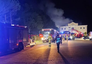 Pożar restauracji w Stobnie Siódmym Pożar restauracji w Stobnie Siódmym