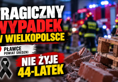 Tragedia w Pławcach! Cegły i palety przygniotły 44-latka. Mężczyzna nie żyje Tragedia w Pławcach! Cegły i palety przygniotły 44-latka. Mężczyzna nie żyje